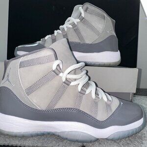 Nike Air Jordan 11 Retro Cool Grey 2021 Size 7Y With Box Pre-Owned